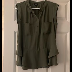 Army green top